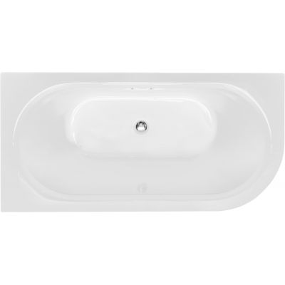 Besco Avita A-Line wanna narożna 159x75 cm prostokątna biała #WAA-160ALBS