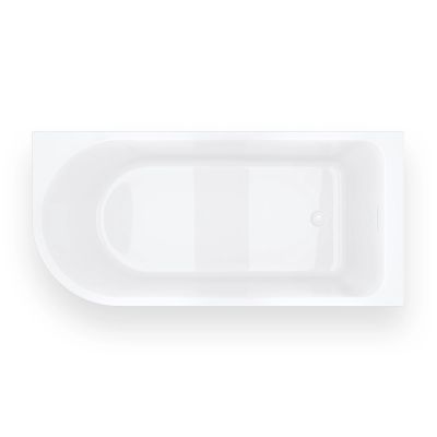 Corsan Invelia wanna narożna 170x80 cm prawa biała V220XLPWH