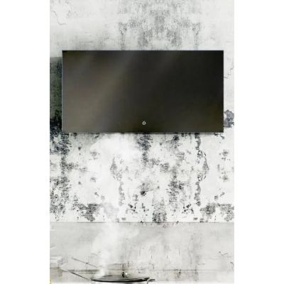 Ciarko Design Minimal okap kuchenny 90 cm ścienny czarny CDP904C