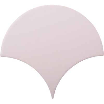 Cil Decor Escama Powder Pink Light Mat dekor ścienny 15,5x17 cm