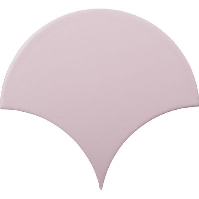 Cil Decor Escama Powder Pink Medium Mat dekor ścienny 15,5x17 cm