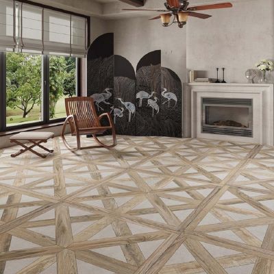 Cil Decor Silva płytka ścienno-podłogowa 100x100 cm beżowa-brązowa-szara-mix kolorów