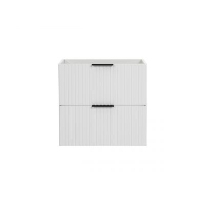 Zestaw Comad Adel White umywalka z szafką 60 cm biały/biały (ADELWHITE82-60-B-2S, SKY60-8099)