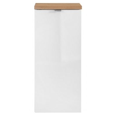 Comad Capri White szafka 35x35x80 cm boczna wisząca biała-dąb CAPRI-WHITE-811B-FSC
