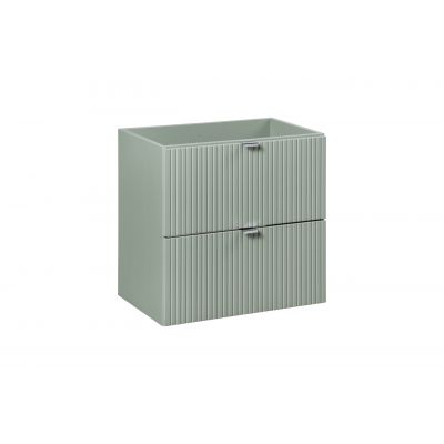 Comad Line Reed Green szafka 60 cm podumywalkowa wisząca z umywalką zielona SET-LRG 60CM S DANCE
