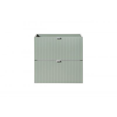 Comad Line Reed Green szafka 60 cm podumywalkowa wisząca z umywalką zielona SET-LRG 60CM S DANCE