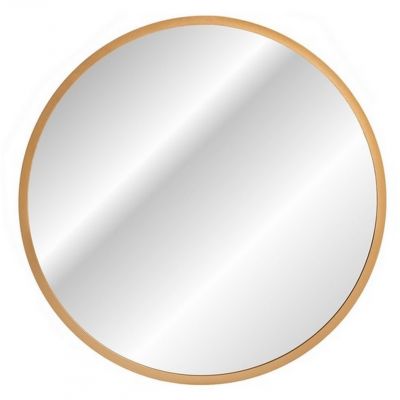 Comad Hestia lustro 60 cm okrągłe rama złoty mat LUSTROHESTIA60