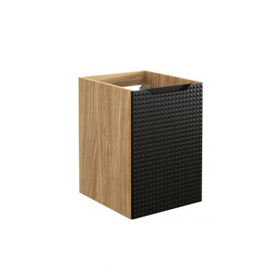 Comad Luxor Black szafka 40x46x57 cm czarna-dąb LUXOR BLACK 81-40-1D