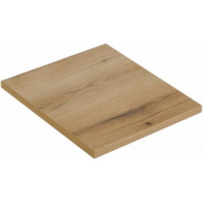 Zestaw Comad Nova Coast Evoke szafka 50 cm podumywalkowa wisząca z blatem umywalką Gaja i szafką boczną wiszącą dąb SET-NOCE B OAK 50CM S UN GAJA HC