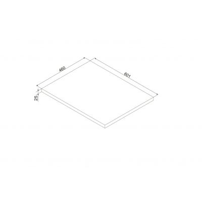 Comad Ocean blat 60x46 cm dąb OCEAN 89-60