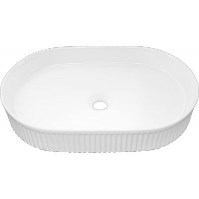Comad Beyond 3 umywalka 56x36 cm owalna nablatowa biała BEYOND 3 WHITE ( E-6531 )