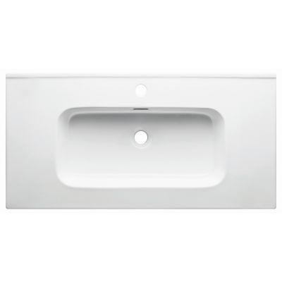 Comad Go umywalka 91x46 cm prostokątna meblowa biała GO90/DP-8095