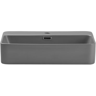 Comad Trust 2 umywalka 55x38 cm prostokątna nablatowa jasnoszara TRUST 2 MATT LIGHT GREY ( E-6282 )