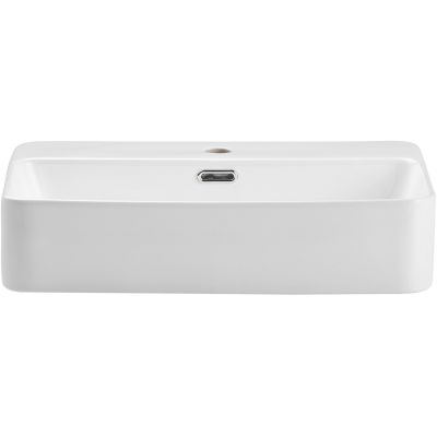 Comad umywalka 55x38 cm prostokątna nablatowa biała TRUST 2 WHITE ( E-6282 )