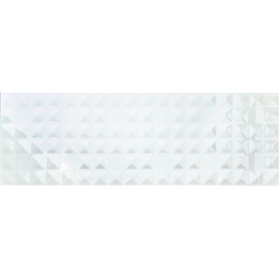 Ceramstic Opp! White Diamond dekor ścienny 90x30 cm STR biały połysk