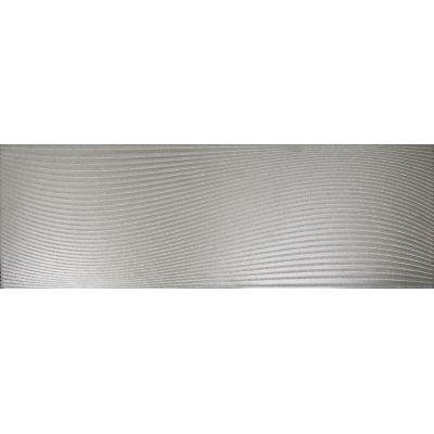 Ceramstic Metalico Ola Plata dekor ścienny 90x30 cm STR srebrny połysk