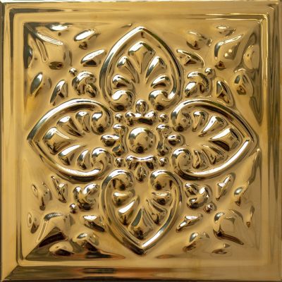 Ceramstic Armonia Gold Deco dekor ścienny 15x15 cm STR złoty połysk
