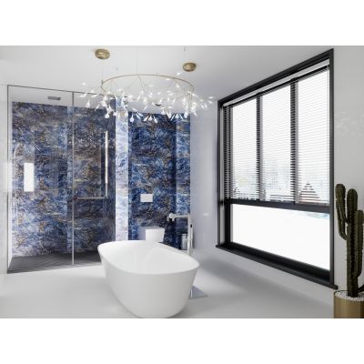 Ceramstic Ninan Blue Poler płytka ceramiczna 120x60 cm niebieski