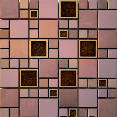 Ceramstic Jazz Copper mozaika ścienna 29,8x29,8 cm STR mix kolorów połysk