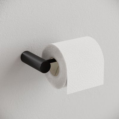 Cersanit Zen uchwyt na papier toaletowy czarny S951-881