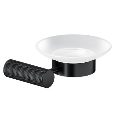 Cersanit Zen mydelniczka ścienna czarna S951-893