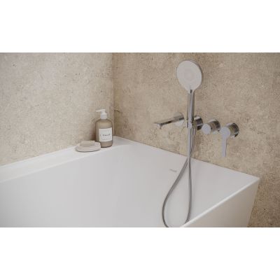 Cersanit Virgo bateria wannowo-prysznicowa podtynkowa chrom S522-113