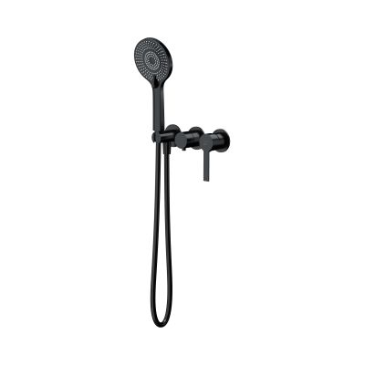 Cersanit Virgo bateria wannowo-prysznicowa podtynkowa czarna S522-114