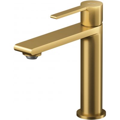 Cersanit Virgo bateria umywalkowa stojąca złota S951-865