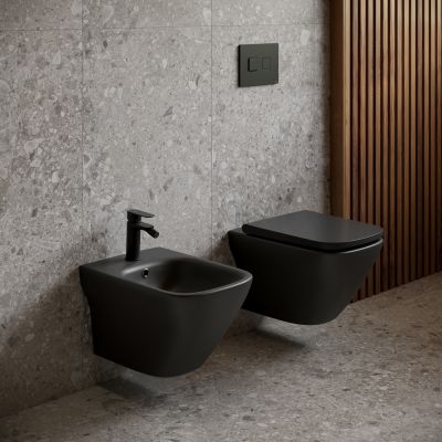 Cersanit Larga bidet wiszący antracyt K677-043