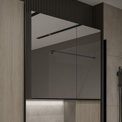 Cersanit Virgo szafka 40 cm lustrzana wisząca biała S522-010