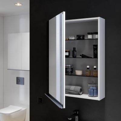 Cersanit Virgo szafka 60 cm lustrzana wisząca biała S522-014