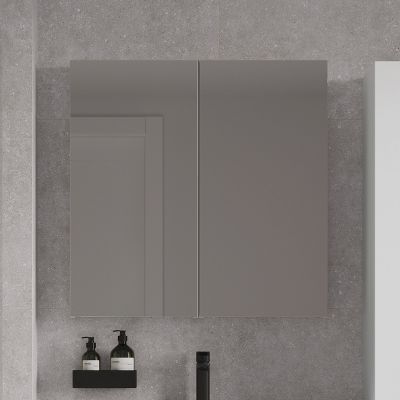 Cersanit City szafka 60 cm lustrzana wisząca biały połysk S584-024-DSM
