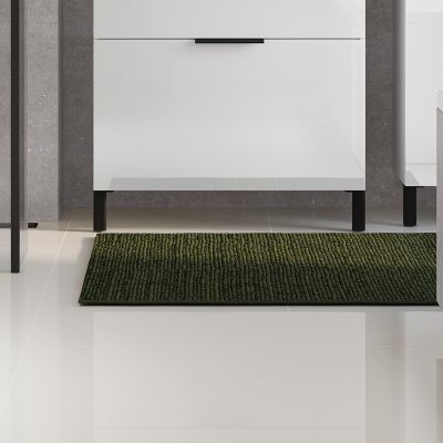 Cersanit City zestaw 80 cm szafka podumywalkowa z blatem Moduo biały połysk/dąb (S590023, S584018DSM, S584033, S5990163)
