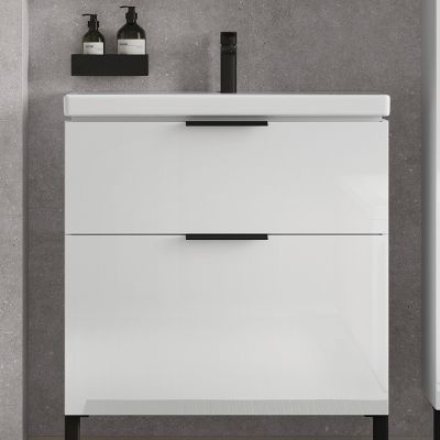 Cersanit City uchwyt meblowy czarny mat S584-033