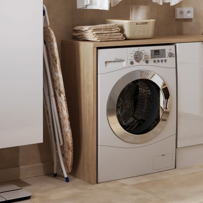 Cersanit City szafka 65 cm pod pralkę stojąca biały połysk S584-027-DSM