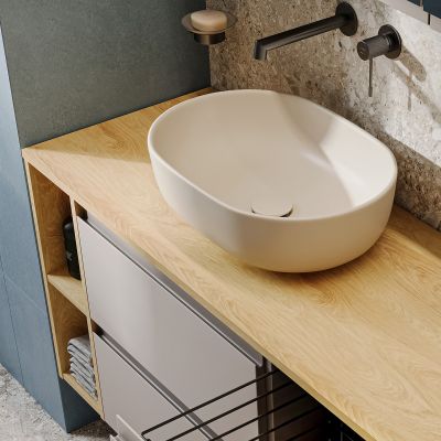 Cersanit Moduo blat 119,8x45 cm dąb hikora S590-126