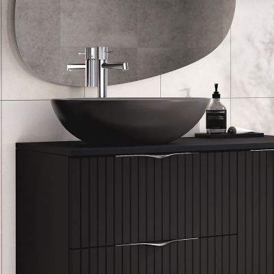 Cersanit Tirso blat 60x45 cm czarny S1021-013