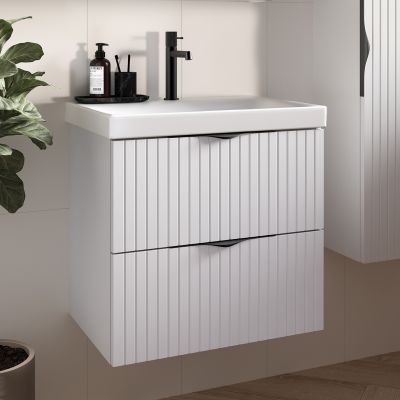 Cersanit Tirso umywalka z szafką 100 cm białą S801-542