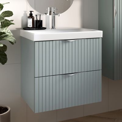 Cersanit Tirso umywalka z szafką 60 cm fiord S801-544