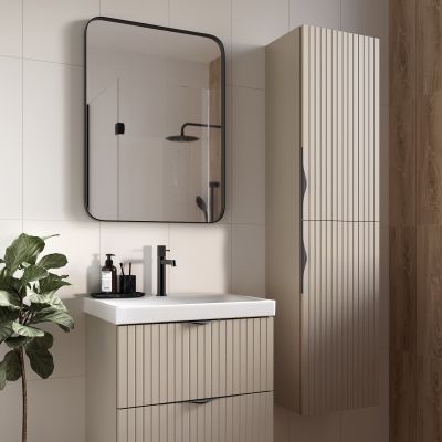Cersanit Tirso szafka 40x30x160 cm boczna wisząca kaszmir S1015-006