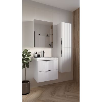 Cersanit Tirso szafka 79,4x44,7x57,2 cm podumywalkowa wisząca biała S1015-004