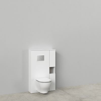 Cersanit Milagros szafka modułowa otwarta górna do stelaża 20 cm biały mat S1026-038