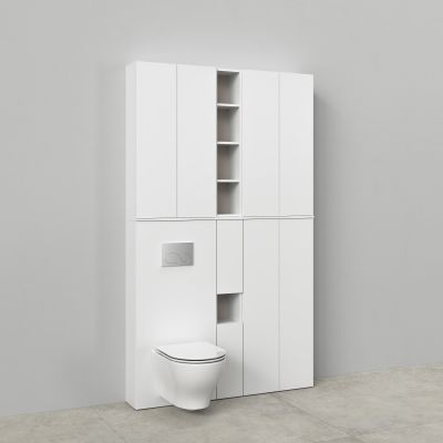 Cersanit Milagros szafka dolna z drzwiami do stelaża 56 cm biały mat S1026-041