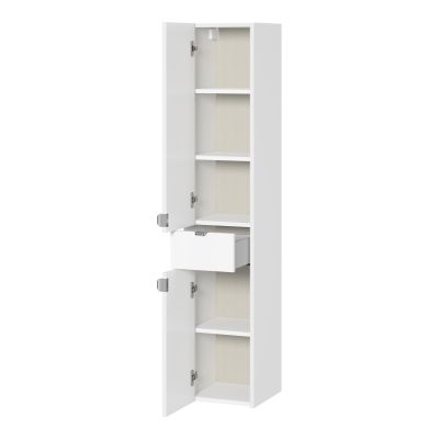 Cersanit Ovida szafka 30x30x150 cm boczna wisząca biała S1058-004