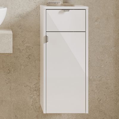 Cersanit Ovida szafka 30x30x72 cm boczna wisząca biała S1058-005