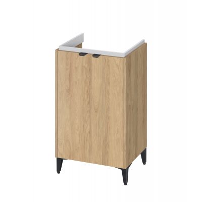 Cersanit Ovida szafka 49,4x40x70 cm podumywalkowa wisząca dąb S1058-009