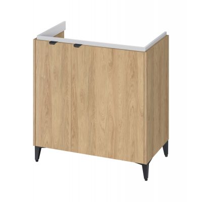 Cersanit Ovida szafka 79,4x45x70 cm podumywalkowa wisząca dąb S1058-011