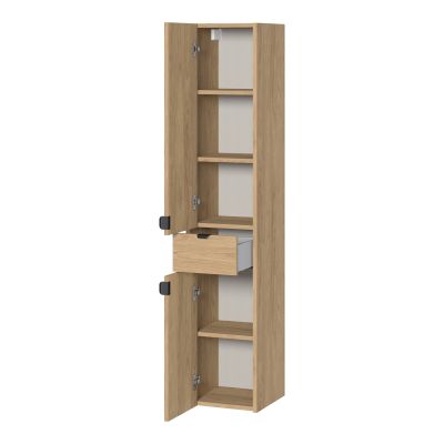 Cersanit Ovida szafka 30x30x150 cm boczna wisząca dąb S1058-012