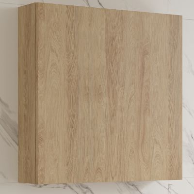 Cersanit Ovida szafka 59,4x13,8x59,2 cm boczna wisząca dąb S1058-014