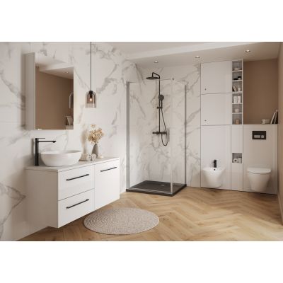 Cersanit Larga szafka 60x44,4x55,1 cm boczna wisząca biała S164-044